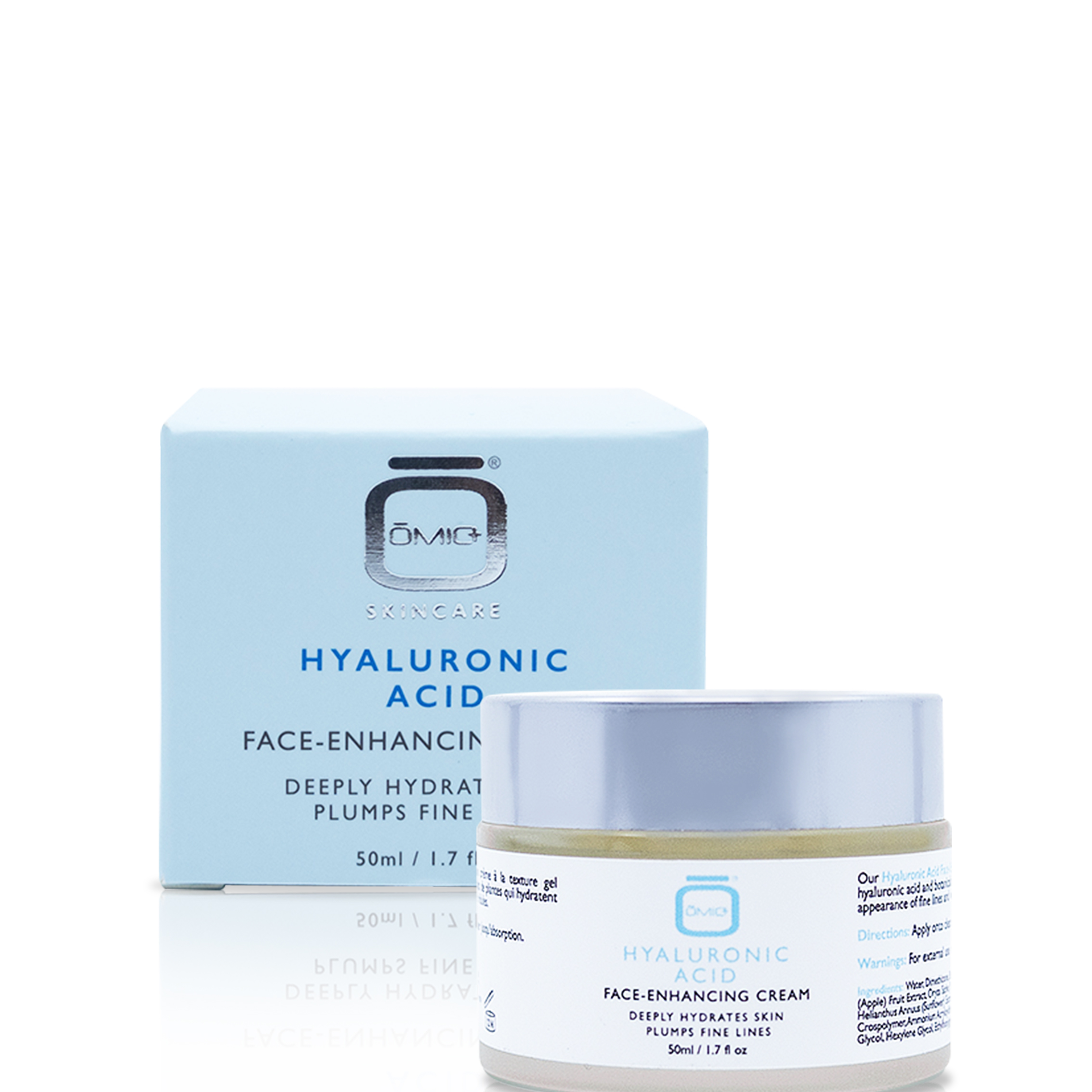 Omic+ Hyaluronic Acid Face Enhancing Cream 50ml - omicskincare