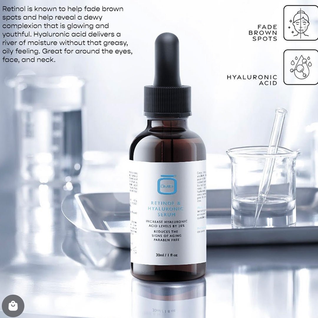 Retinol & Hyaluronic Serum: Rewind the Clock on Aging with Omic's Power Duo - omicskincare