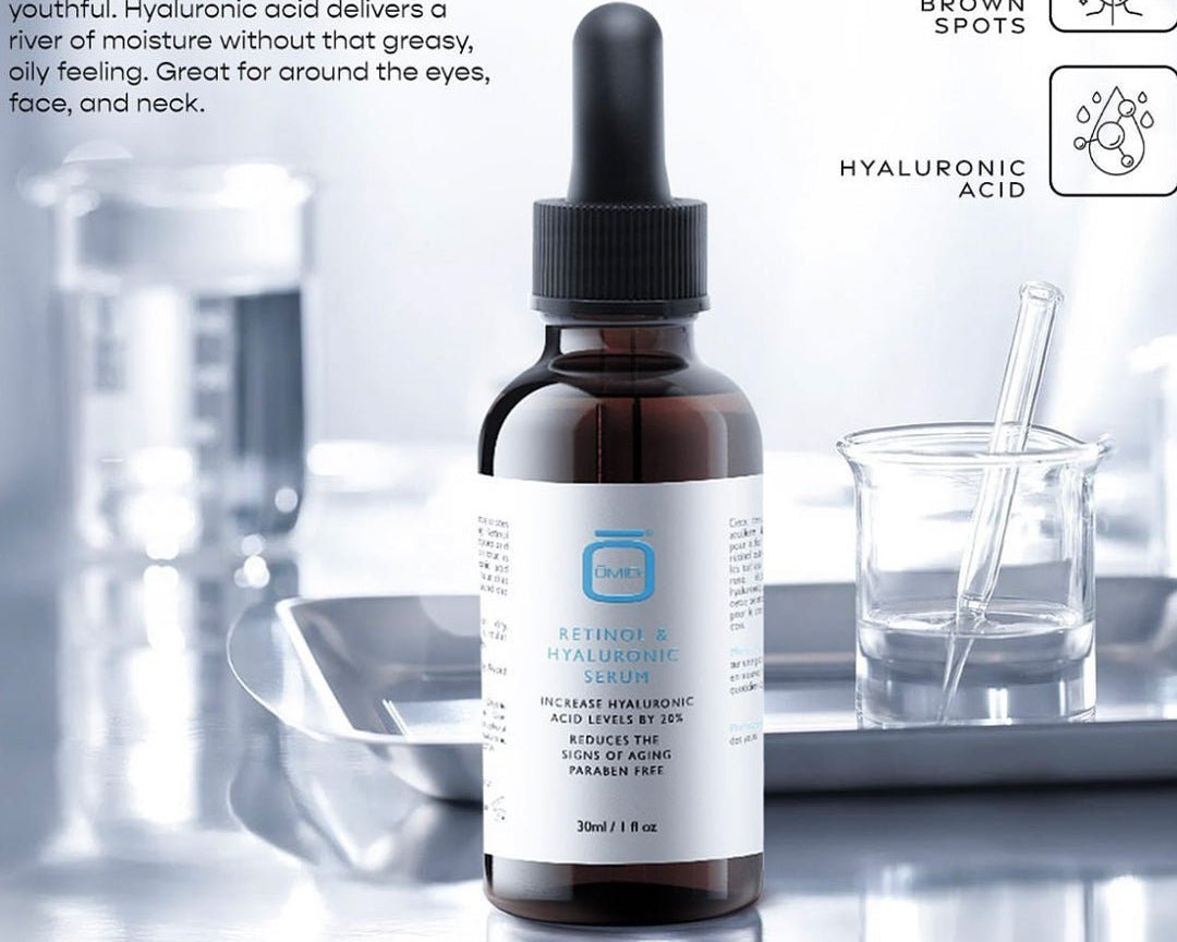 Retinol & Hyaluronic Serum: Rewind the Clock on Aging with Omic's Power Duo - omicskincare