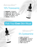 Dark Spot Duo - Tranexamic Acid + Cysteamine Serums - omicskincare