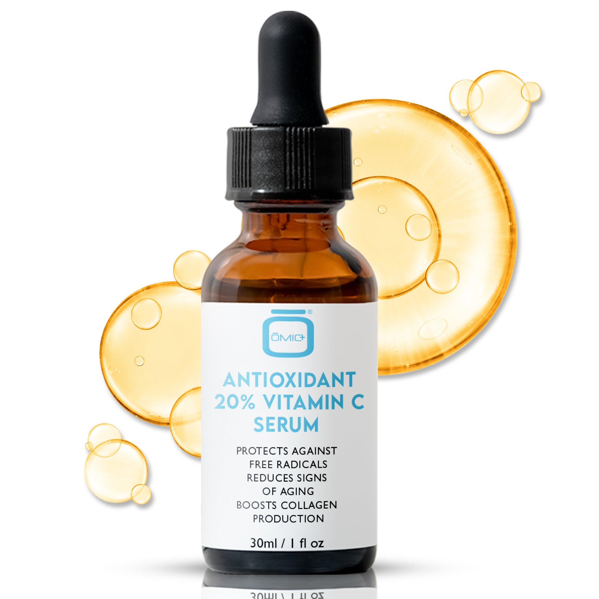 Omic+ Antioxidant Vit C Serum - Glow, Protect, Brighten Daily 30ml - omicskincare