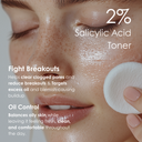 Salicylic Acid Toner - Minty Acne Toner 300ml - omicskincare